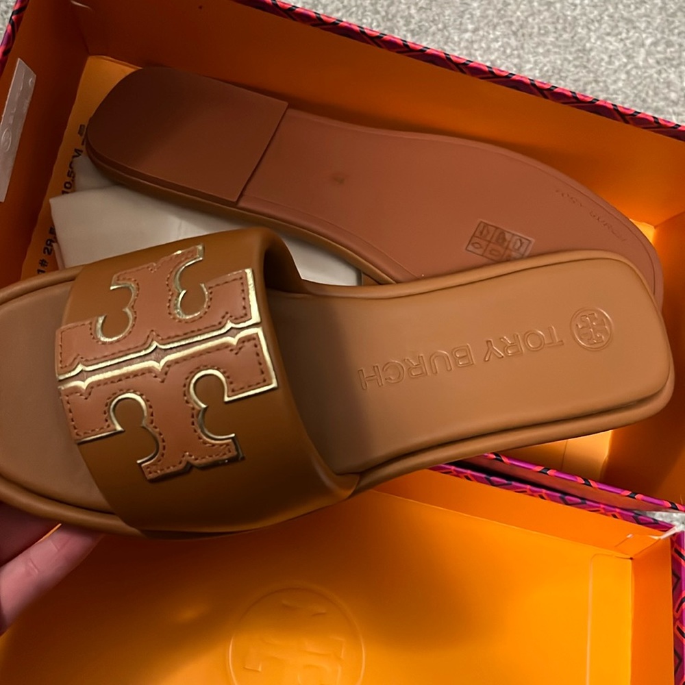 Tory Burch Double T Sport Slides